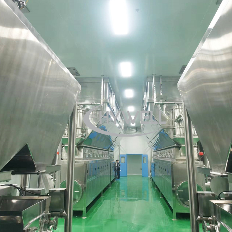 Линия непрерывного влажного гранулирования GMP